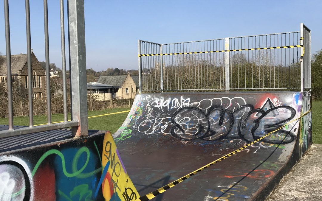 Playgrounds and Multi-use Games area are closed