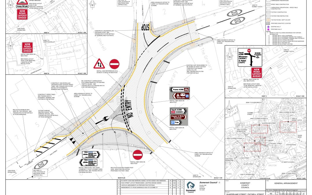 Somerset Council to go ahead with its plans for the Libary Junction