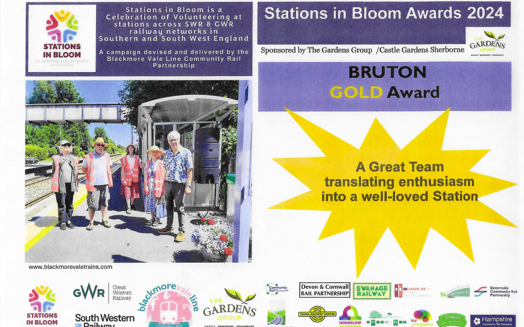 Gold Medal for Bruton Train Station