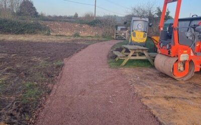 Footpath and Gateway upgrade, Abbey Ponds and Community Garden