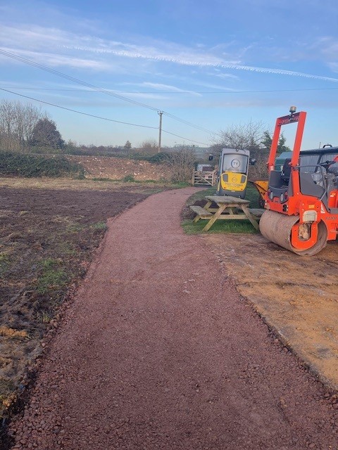 Footpath and Gateway upgrade, Abbey Ponds and Community Garden