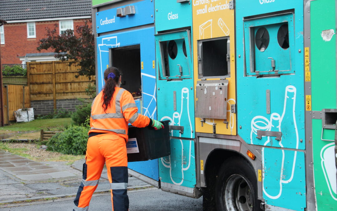 Somerset Recycling Lorry