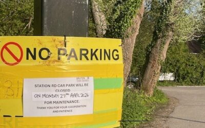 Station Road car park Bruton – Closed 27 April 2026 for one day